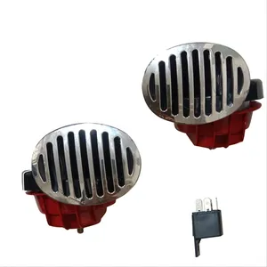 بوق حلزونی موتورسیکلت زیزو مدل CBT بسته 2 عددی به همراه رله