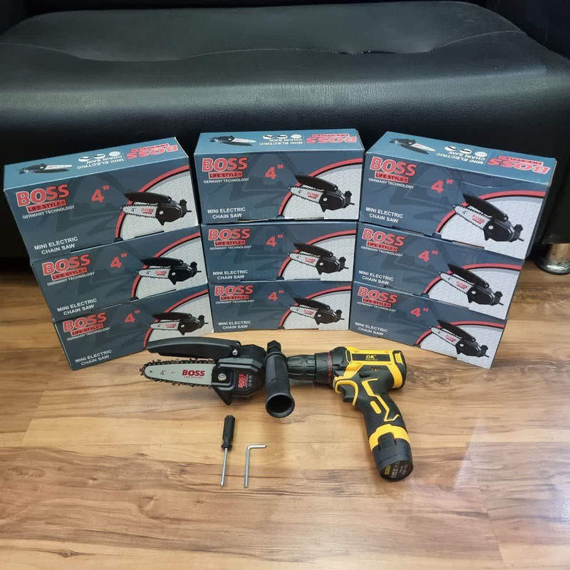 تبدیل دریل به اره زنجیری باس مدل BS-10