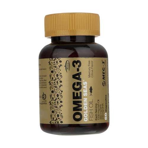 کپسول امگا3 1200 میلی گرمی گلدن سیز بسته 60 عددی