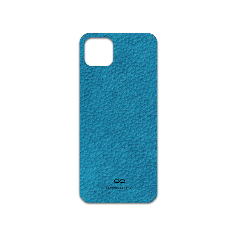 برچسب پوششی ماهوت مدل Blue-Leather مناسب برای گوشی موبایل ویکو T10
