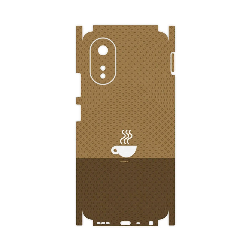 برچسب پوششی ماهوت مدل Minimal Cup of Coffee Icon-FullSkin مناسب برای گوشی موبایل اپو A38