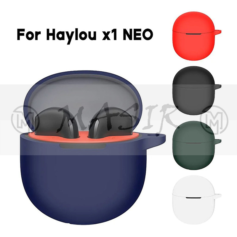 کاور مسیر مدل Silicon Cover مناسب برای کیس هدفون بی سیم هایلو X1 Neo