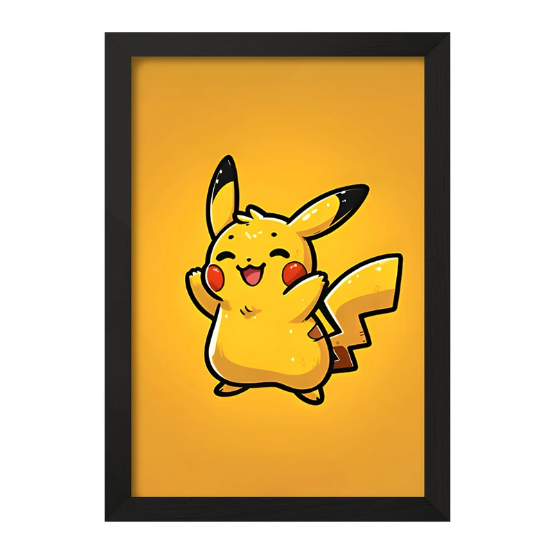 تابلو خندالو مدل انیمه پوکمون (pokemon) کد F9389