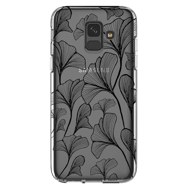 کاور مگافون طرح برگ مدل C51-B مناسب برای گوشی موبایل سامسونگ Galaxy A6 2018