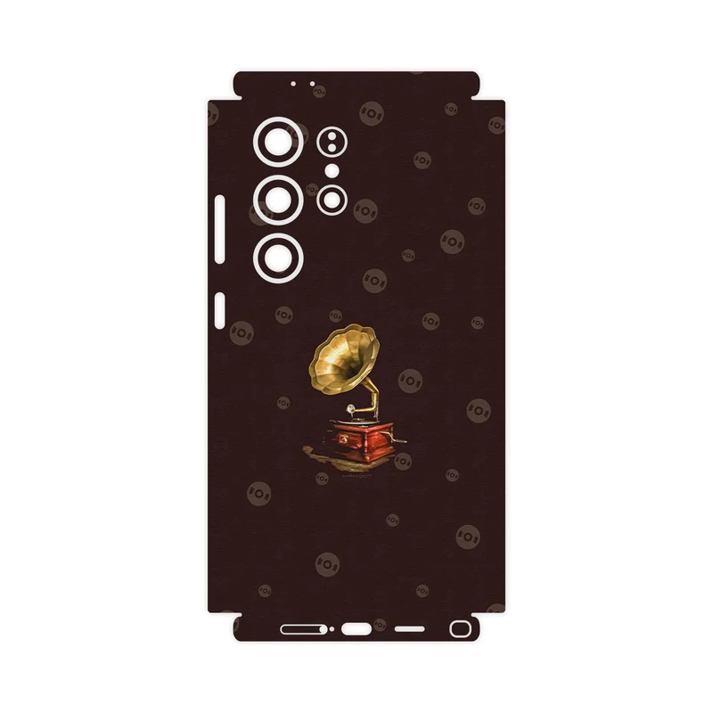 برچسب پوششی ماهوت مدل Gramophone Nostalgia-FullSkin مناسب برای گوشی موبایل سامسونگ Galaxy S24 Ultra
