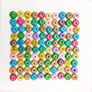 مهره دستبند مدل rainbow-3 مجموعه 100 عددی