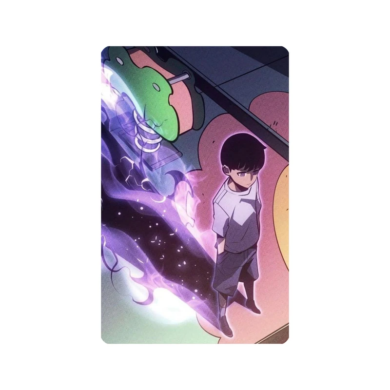 استیکر کارت مدل انیمه طرح سولو لولینگ سونگ جین وو کد 5354