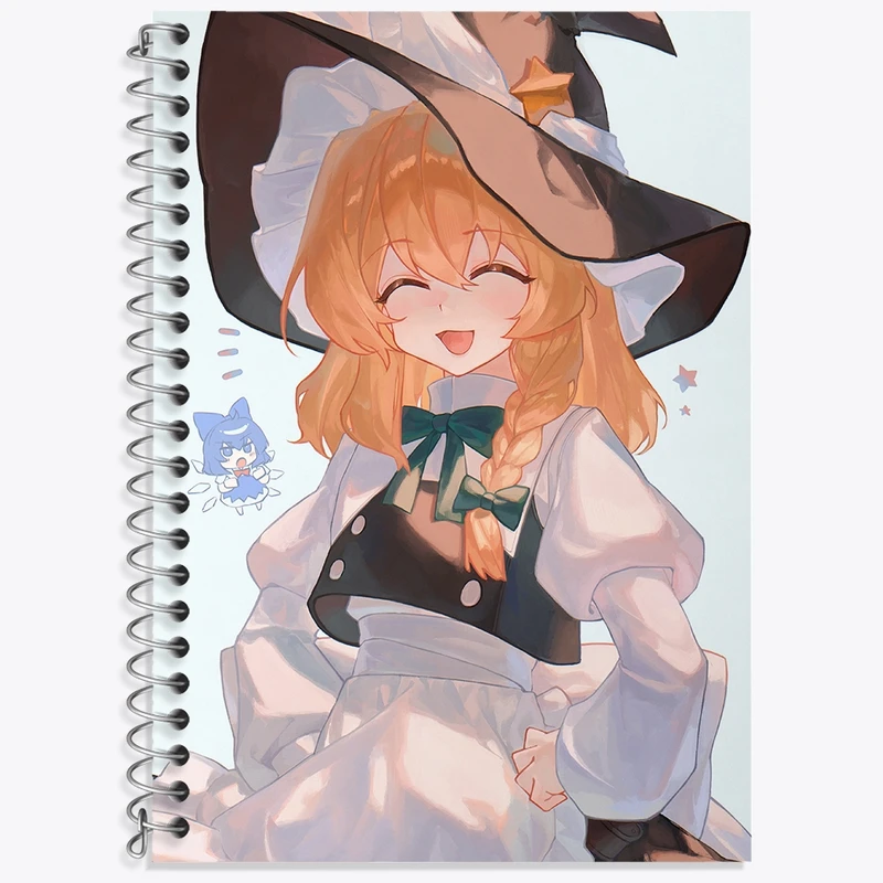 دفتر لغت 50 برگ خندالو طرح بازی توهو (Touhou) کد 35777