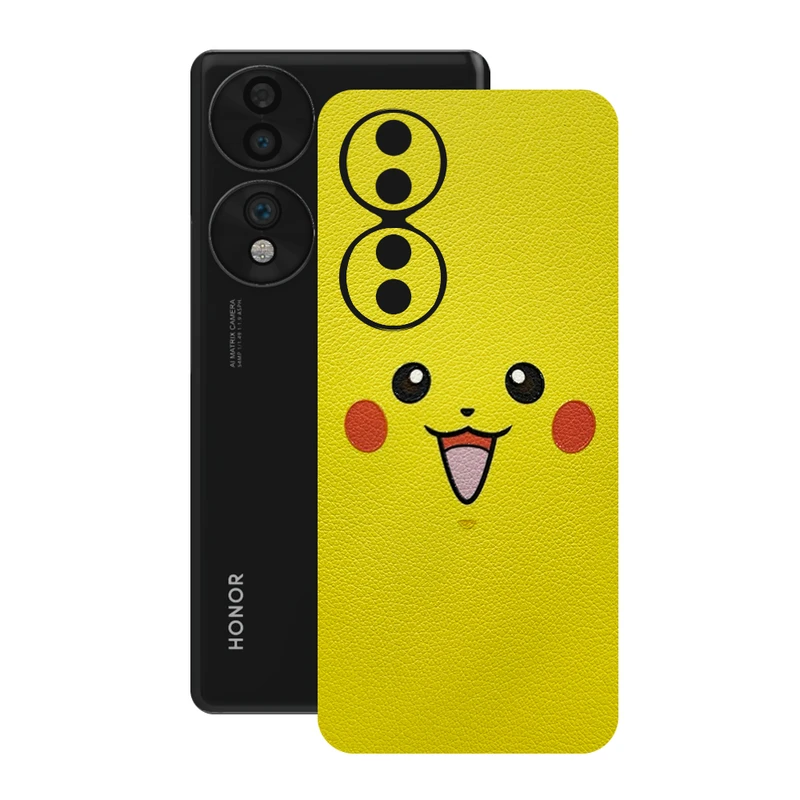 برچسب پوششی ریمکس مدل Leth طرح پوکومون مناسب برای گوشی موبایل آنر 70