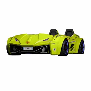  تخت خواب یک نفره مدل ماشین جی تی کاپوت باز شو کد 2002 سایز 240x137 سانتی متر