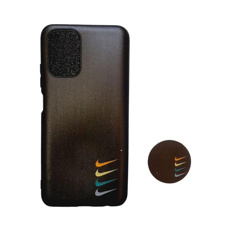 کاور مدل no10 مناسب برای گوشی موبایل شیائومی Redmi Note10/ Note10s به همراه پاپ سوکت