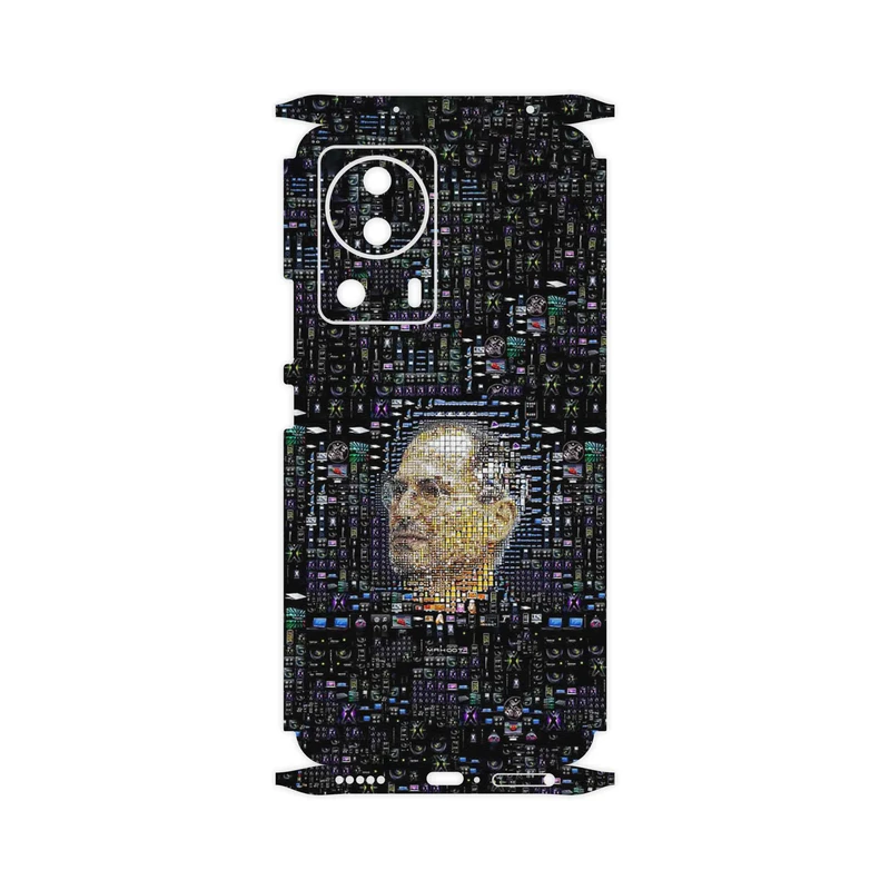 برچسب پوششی ماهوت مدل Collage of Steve Jobs 2-FullSkin مناسب برای گوشی موبایل شیائومی 13 Lite