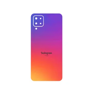 MAHOOT Instagram Cover Sticker for Samsung Galaxy F12