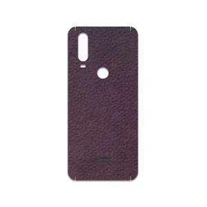 MAHOOT Purple-Leather Cover Sticker for motorola One Action