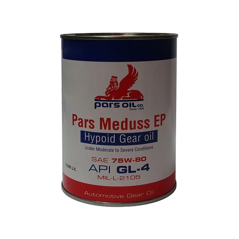 روغن گیربکس نفت پارس مدل 75W-80 – EP حجم 946 میلی لیتر