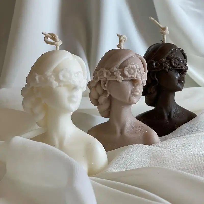 شمع  دست ساز مدل النا