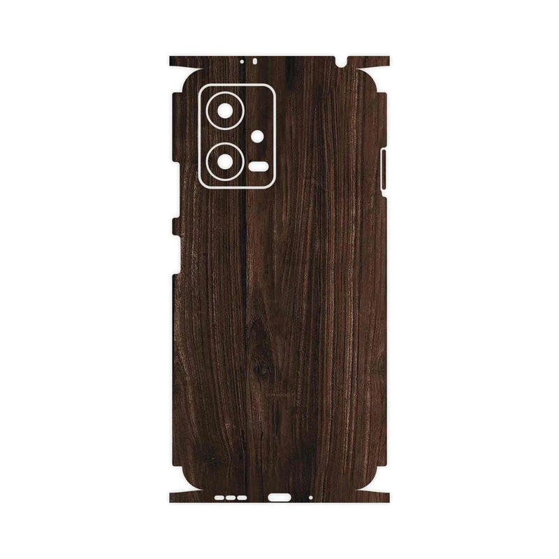 برچسب پوششی ماهوت مدل Dark_Walnut_Wood-FullSkin مناسب برای گوشی موبایل شیائومی Poco X5