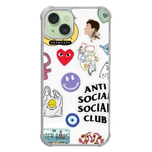 AKAM AMCWTA15PLUS-GOOD VIBES10 Cover For Apple iPhone 15 Plus