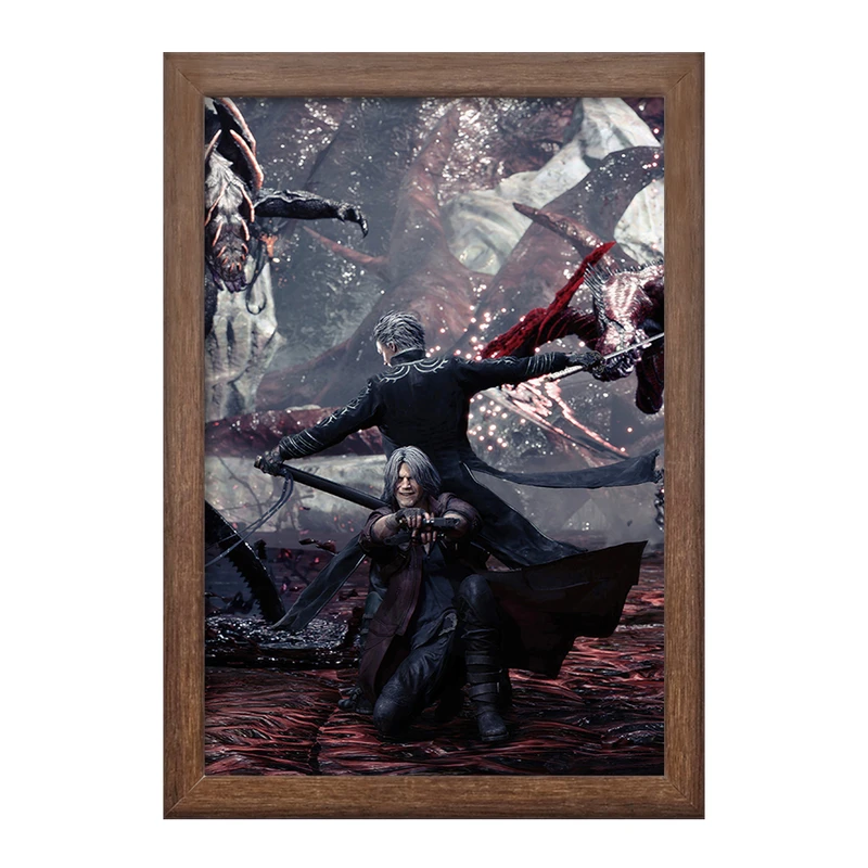 تابلو خندالو طرح بازی دویل می کرای Devil May Cry کد 30208