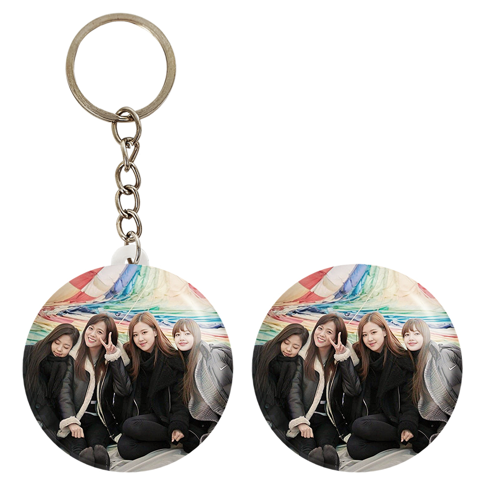 پیکسل خندالو مدل گروه بلک پینک کد 145791 به همراه جاکلیدی