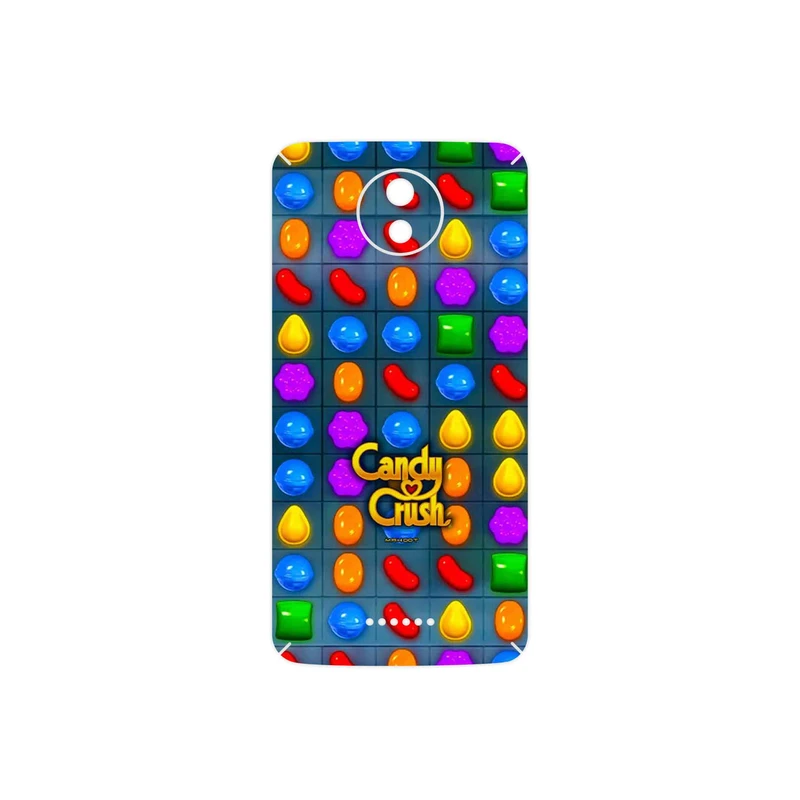 برچسب پوششی ماهوت مدل Candy Crush Game Series مناسب برای گوشی موبایل موتورولا Moto C Plus