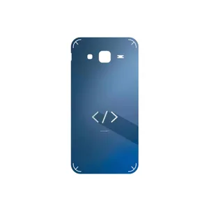 MAHOOT Minimal Coding icon Cover Sticker for Samsung Galaxy J5