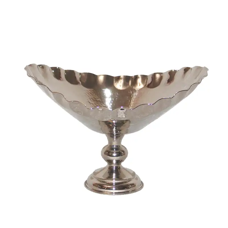 میوه خوری مسی مدل کشکول لب چین کرومی کد alast0144