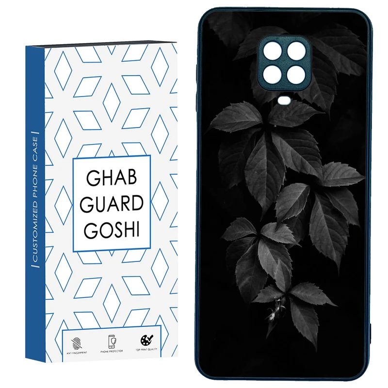 کاور قاب گارد گوشی طرح برگ کد TPU-187 مناسب برای گوشی موبایل شیائومی Redmi Note 9 pro / Note 9s