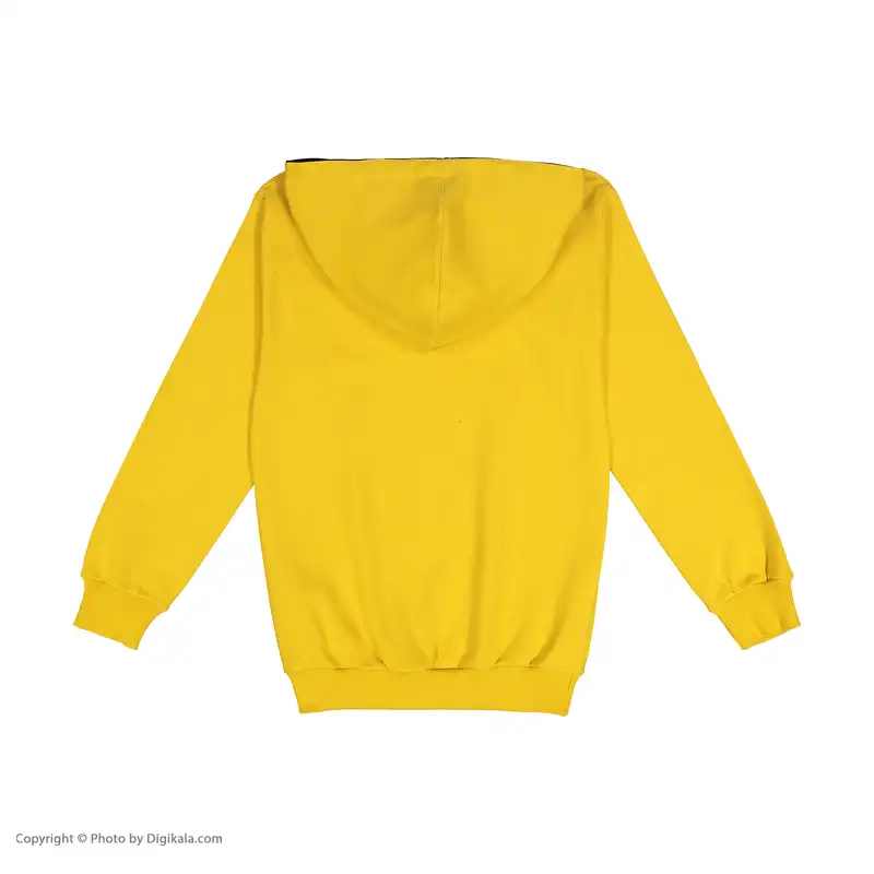 ست هودی و شلوار پسرانه خرس کوچولو کد 120 رنگ خردلی