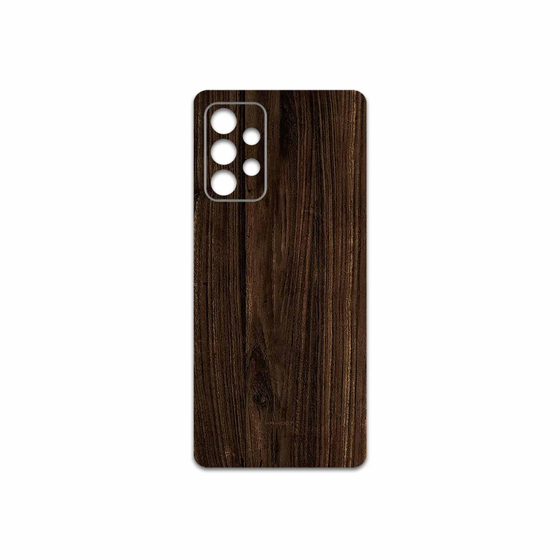 برچسب پوششی ماهوت مدل Dark-Walnut-Wood مناسب برای گوشی موبایل سامسونگ Galaxy A52s 5G
