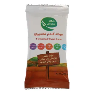 جوانه گندم تخمیری دکتر سبوس وزن 15 گرم 