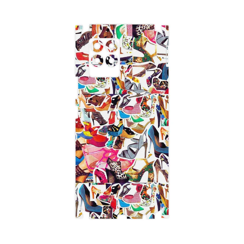برچسب پوششی ماهوت مدل Collage of High heel Shoes-FullSkin مناسب برای گوشی موبایل ریلمی 8 Pro