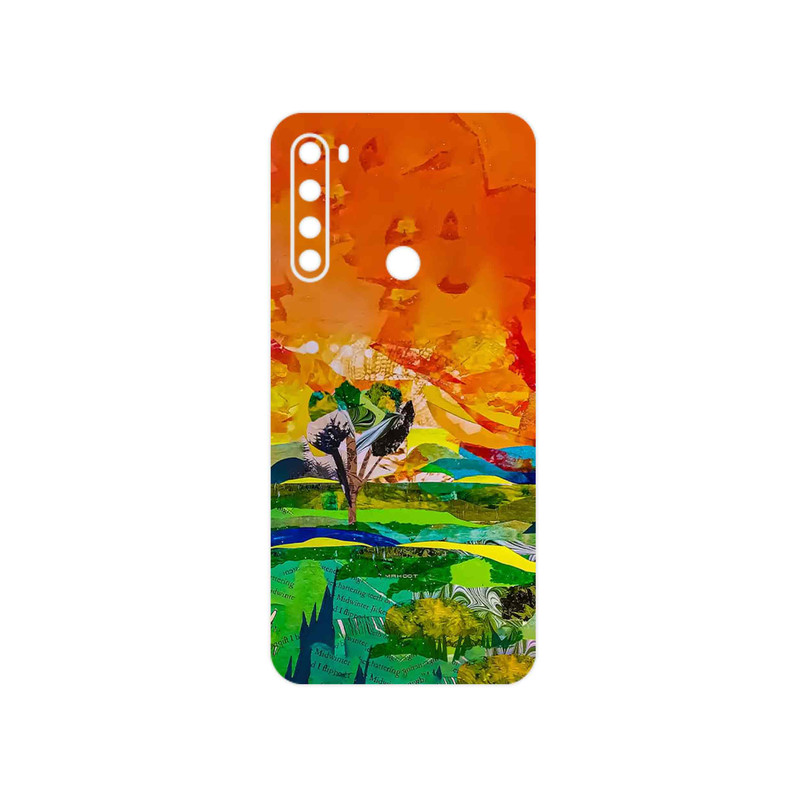 برچسب پوششی ماهوت مدل Collage of Painting مناسب برای گوشی موبایل شیائومی Redmi Note 8 2021