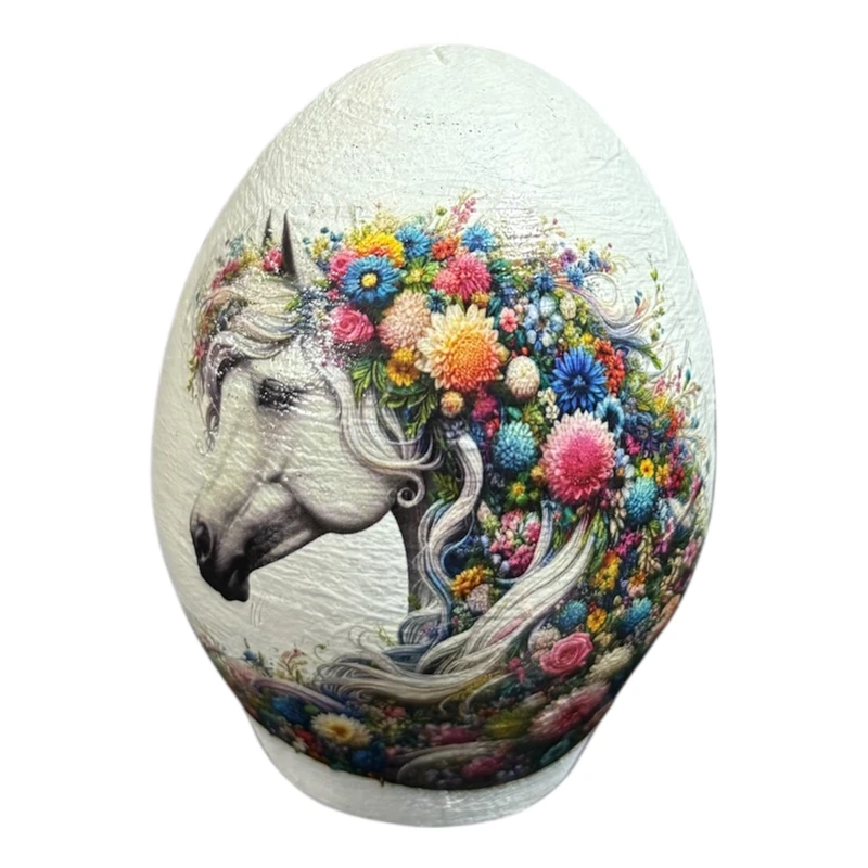 تخم مرغ تزیینی مدل اسب کد 01