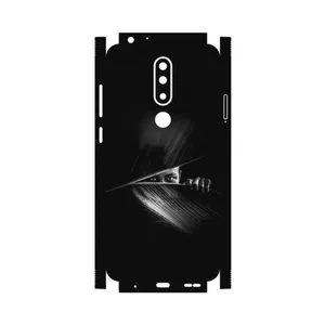 MAHOOT Black Portrait-FullSkin Cover Sticker for Nokia 5.1 Plus
