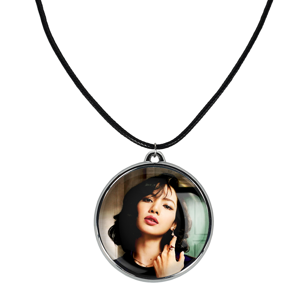 گردنبند خندالو مدل لیسا بلک پینک کد 1429314291