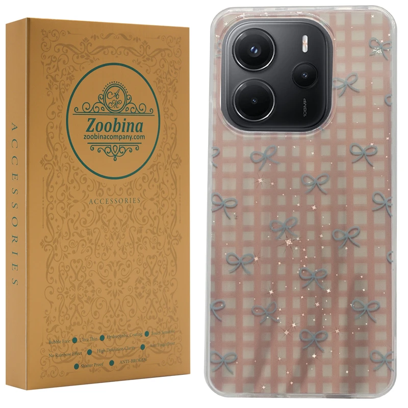 کاور زوبینا مدل Rena مناسب برای گوشی موبایل شیائومی Redmi Note 14 4G
