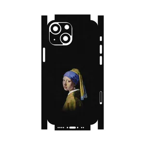MAHOOT Girl with a Pearl Earring of Vermeer-FullSkin Cover Sticker for Apple iPhone 13 Mini