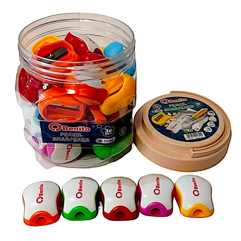 تراش بنیتو مدل 1008 بسته 36 عددی