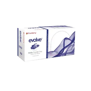 دستکش کرنبری مدل evolve سایز x-small بسته 100 عددی
