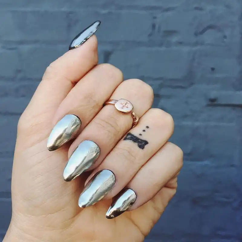 پودر کروم ناخن مدل SLV