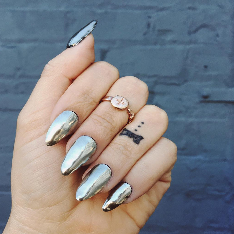 پودر کروم ناخن مدل SLV