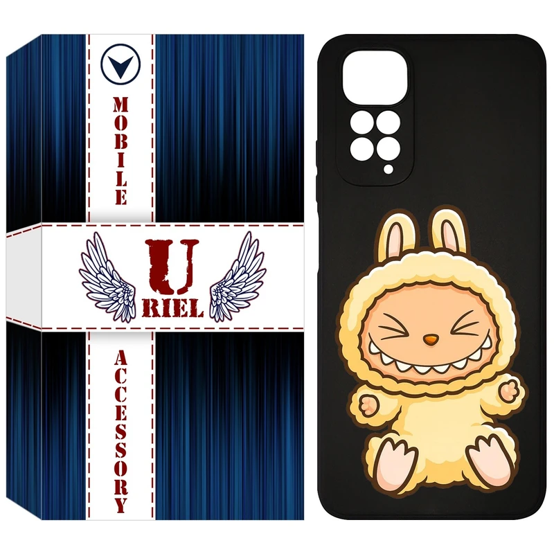 کاور یوریل مدل KSH کد 135 طرح عروسک لبوبو مناسب برای گوشی موبایل شیائومی Redmi Note 11 4G / Note 11S