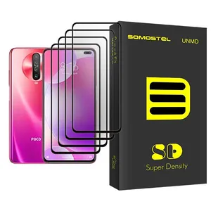 Somastel SD Glass MIX004 Screen Protector For Xiaomi Poco X2 Pack Of 4
