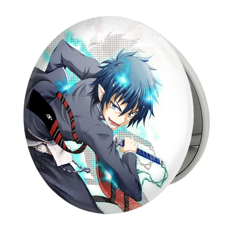 آینه جیبی خندالو طرح رین انیمه جنگیر آبی مدل تاشو کد 16382 