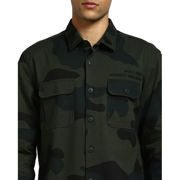 پیراهن آستین بلند مردانه جک اند جونز مدل ROSIN-CAMO -  - 9