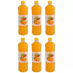 نوشیدنی پرتقال بهخوش - 1 لیتر بسته 6 عددی