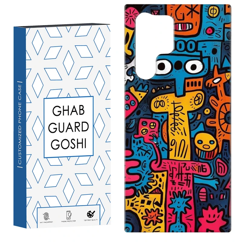 کاور قاب گارد گوشی طرح فانتزی کد Dimo-173 مناسب برای گوشی موبایل سامسونگ Galaxy S22 ULTRA