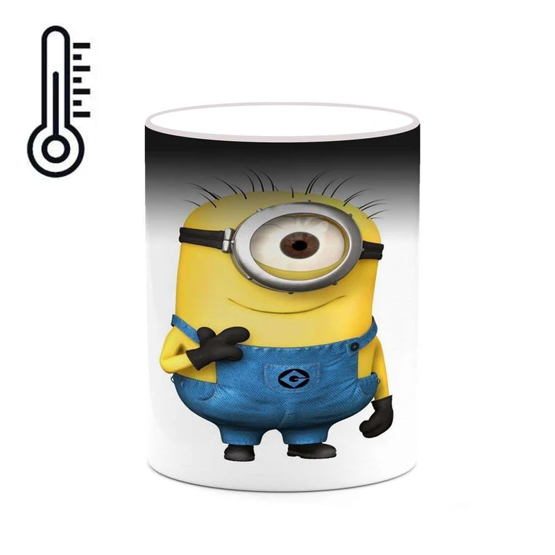 ماگ حرارتی کاکتی مدل کارتون مینیون ها کد mgh22837