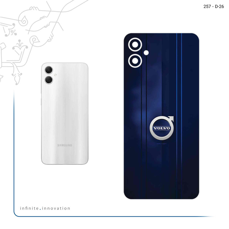 برچسب پوششی ماهوت مدل Volvo مناسب برای گوشی موبایل سامسونگ Galaxy A05
